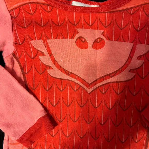 EUC PJ Masks Owlette long sleeve pajama set Girls size 2t - Picture 2 of 4